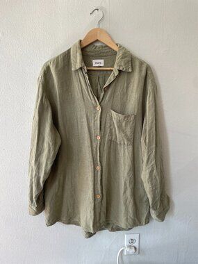 Mate Linen Oversized Shirt